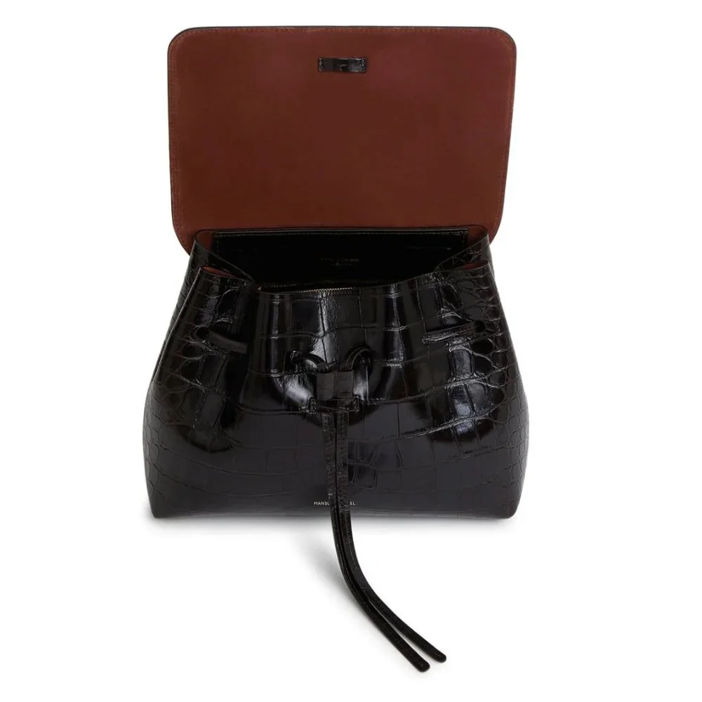 Mansur Gavriel crocodile-embossed leather bag - Picture 4 of 6